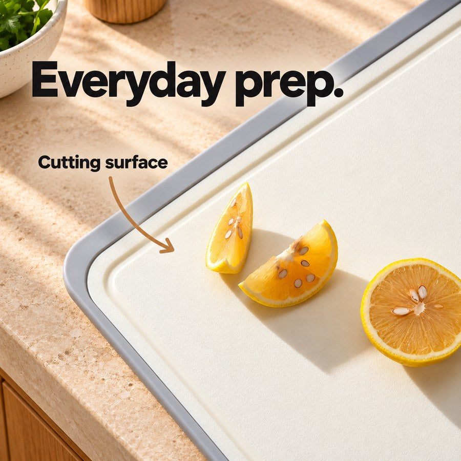 Everyday prep. Cutting surface