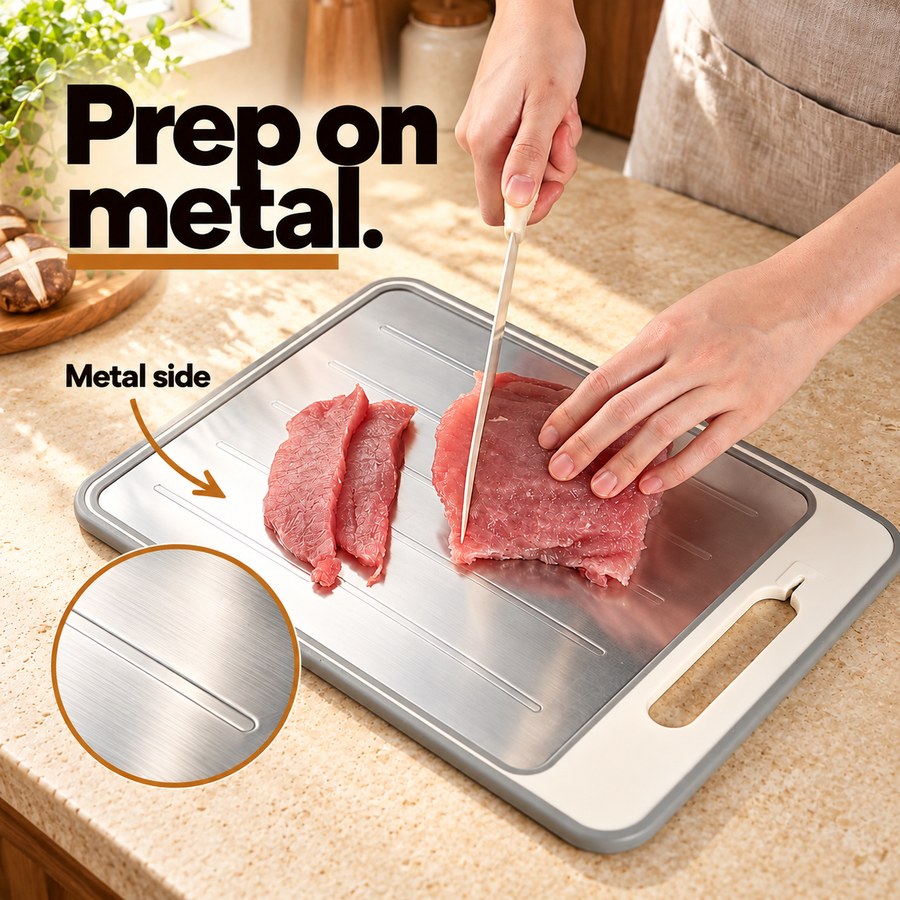 Prep on metal. Metal side