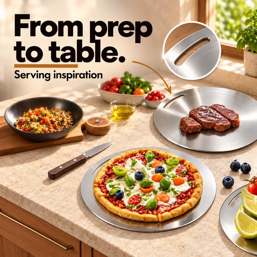 From prep to table. Serving inspiration