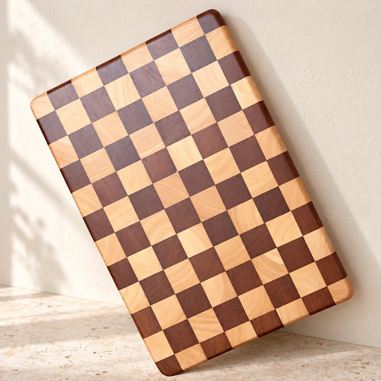 Acacia Checkerboard Cutting Board