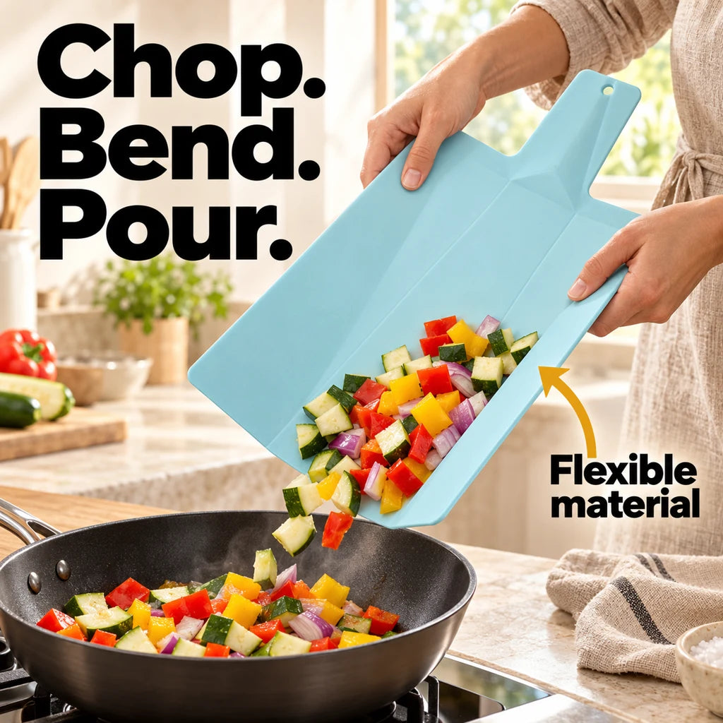 Foldable Plastic Cutting Board — view 2