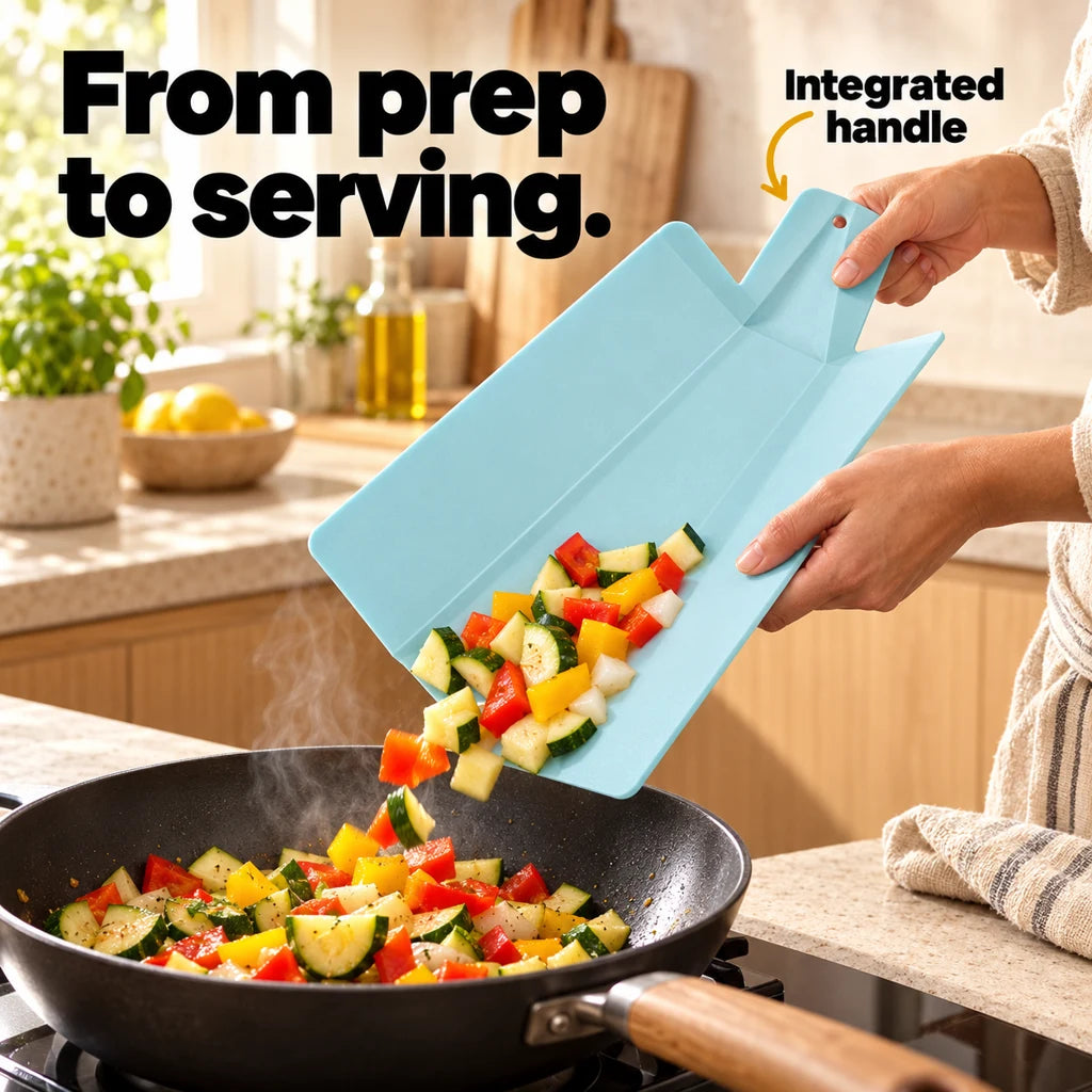 Foldable Plastic Cutting Board — view 3