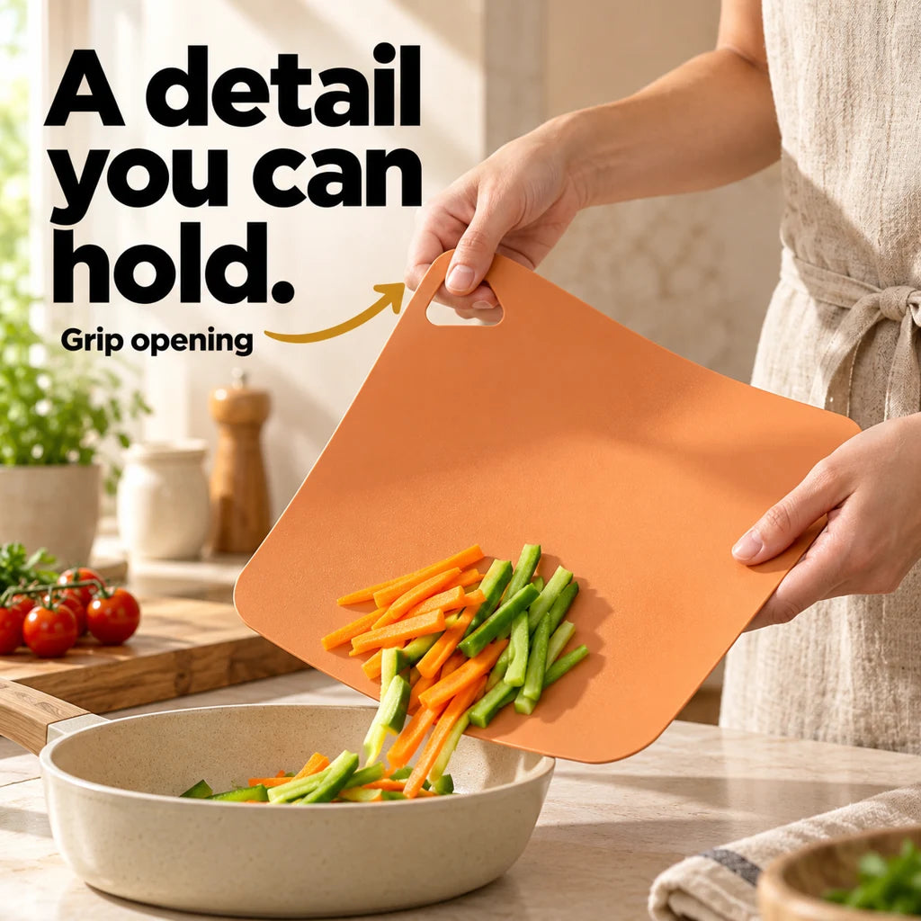 Flexible Colorful Plastic Cutting Board — view 3