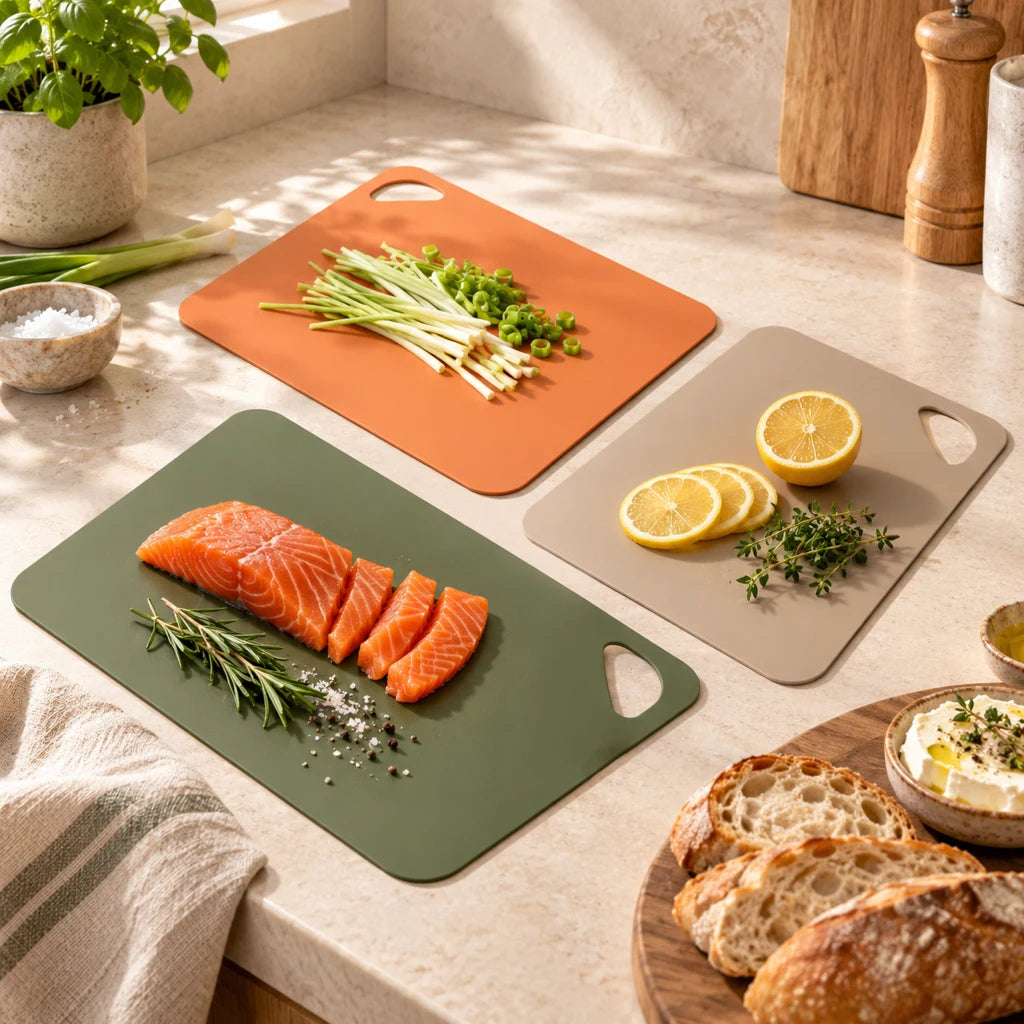 Flexible Colorful Plastic Cutting Board — view 4