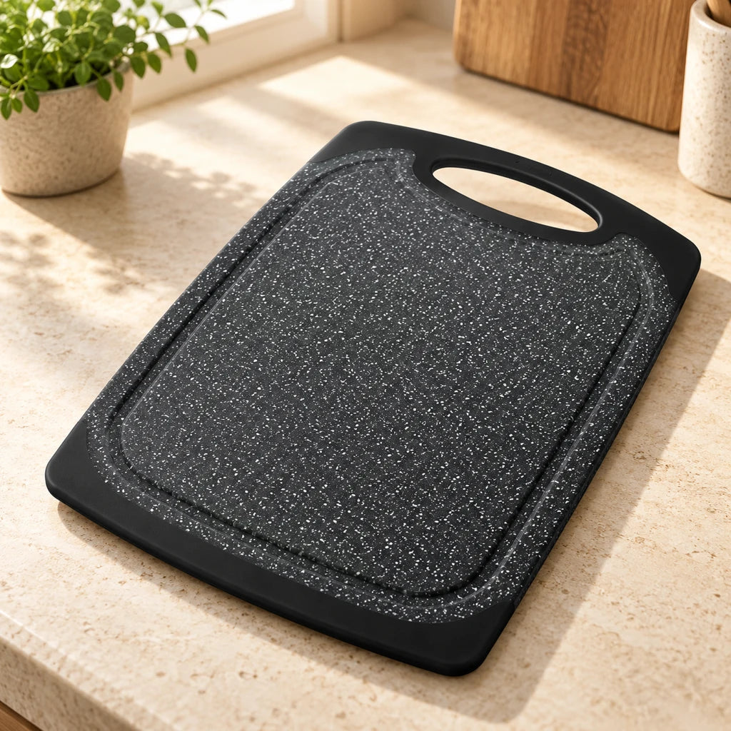 Marble-Look Cutting Boards, Set of 3
