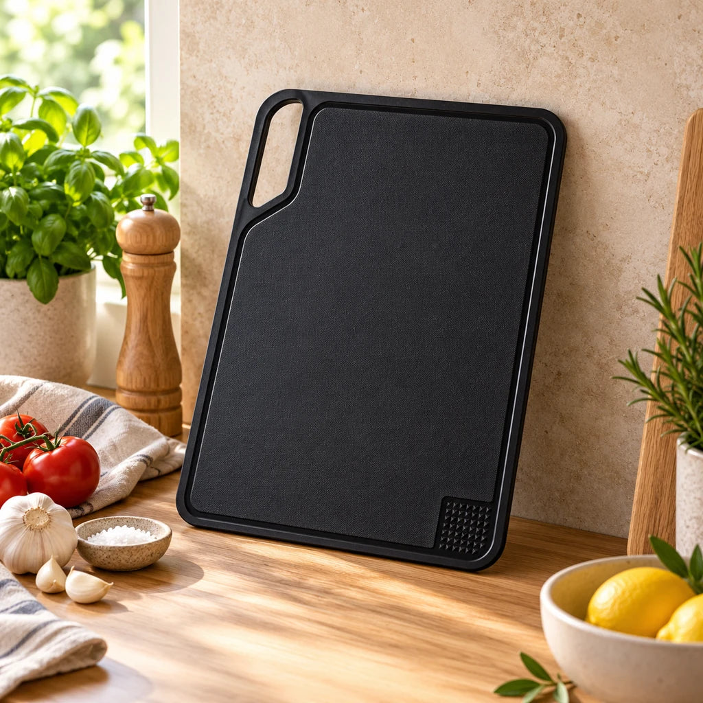 Multifunction Cutting Board with Garlic Press — view 5