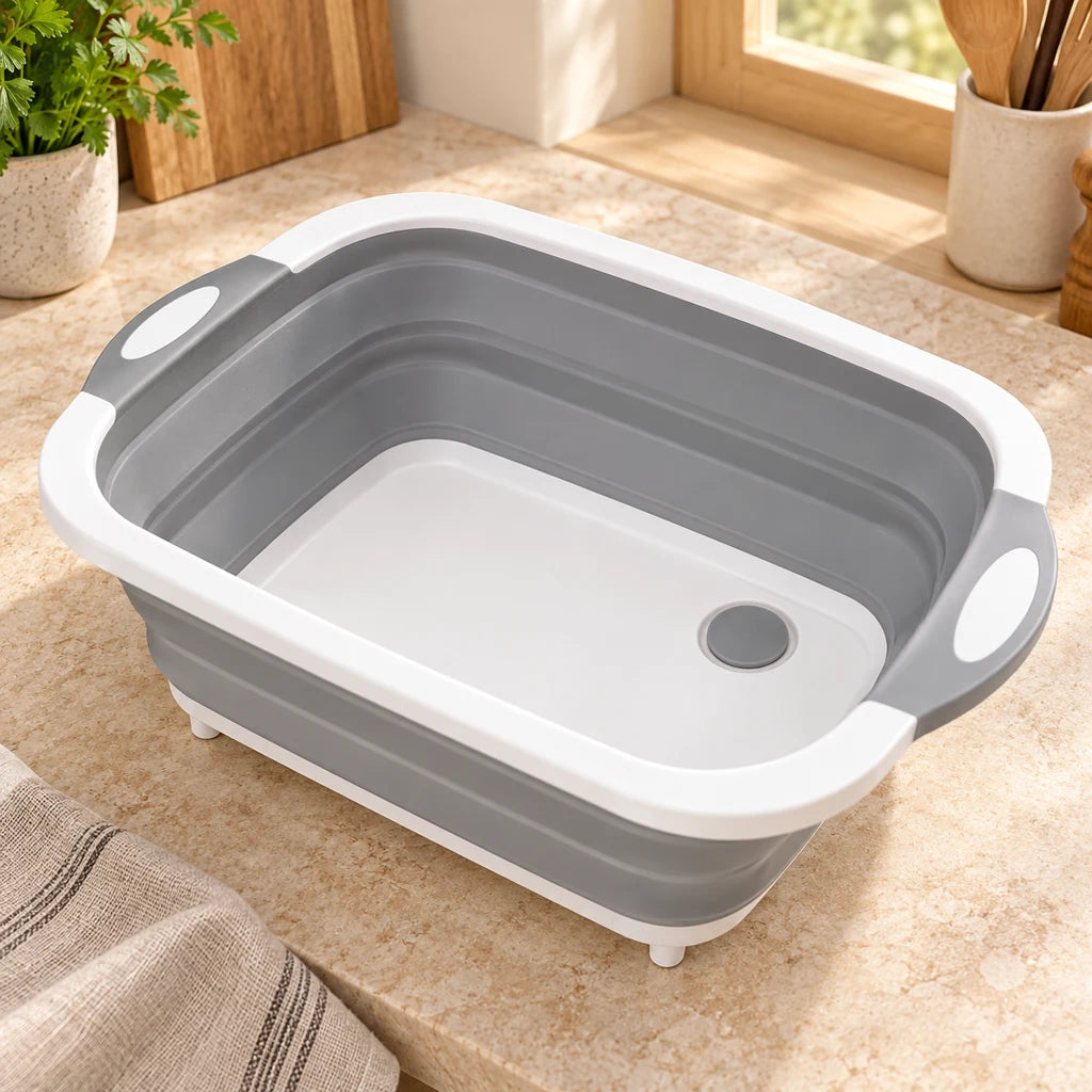 2-in-1 Cutting Board and Vegetable Container