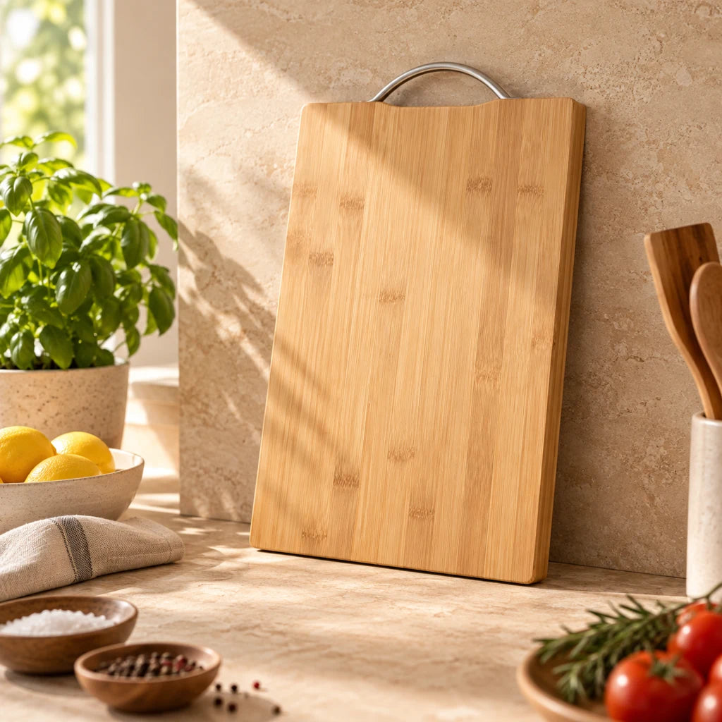 Rectangular Bamboo Cutting Board — view 6