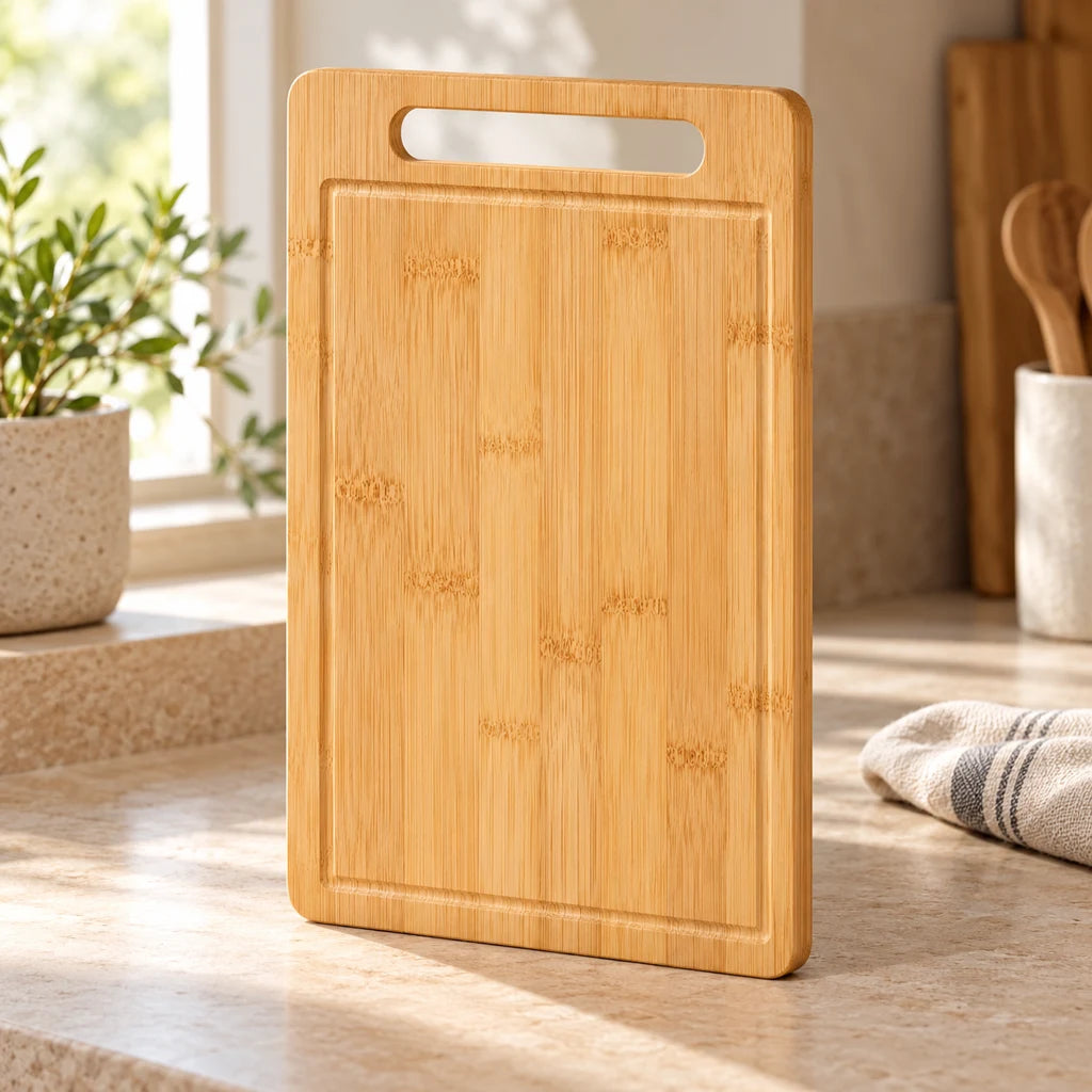 Thick Rectangular Bamboo Cutting Board