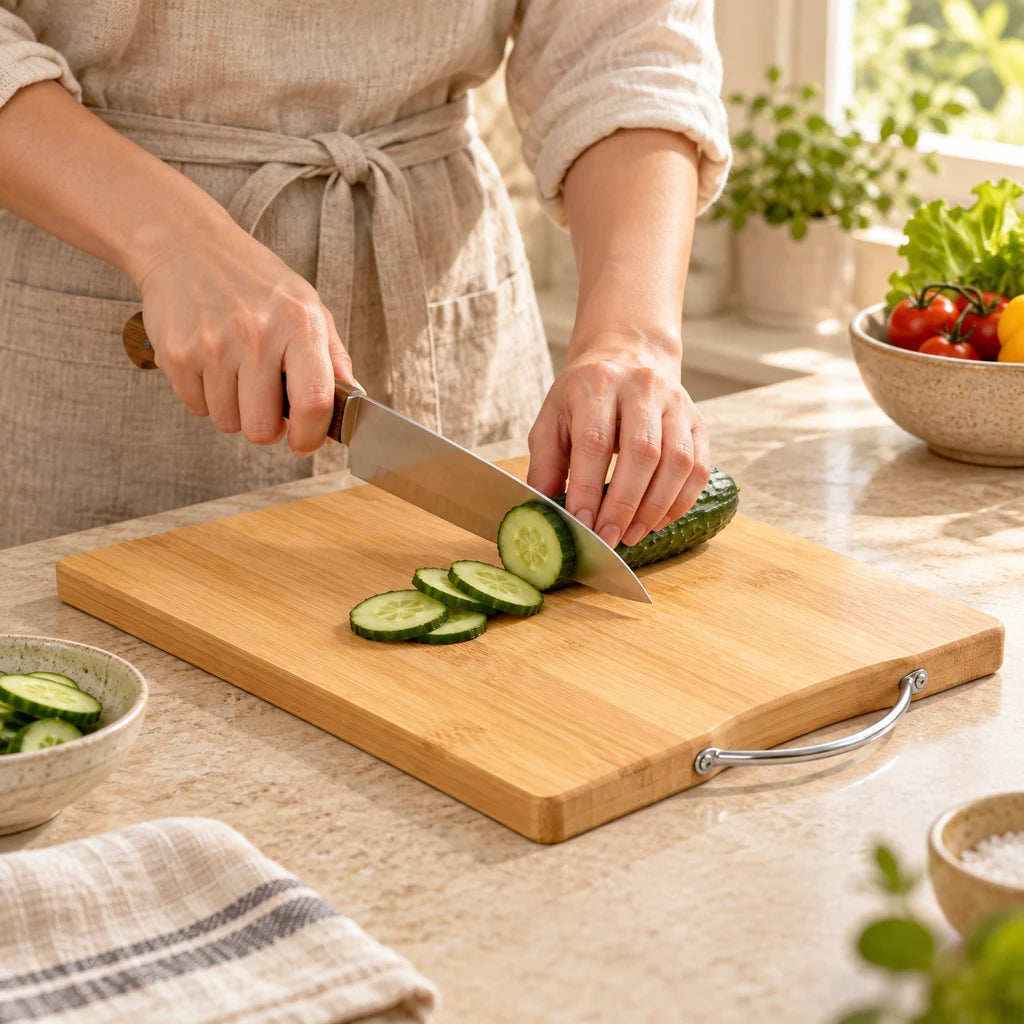 Natural Bamboo Cutting Board — view 7