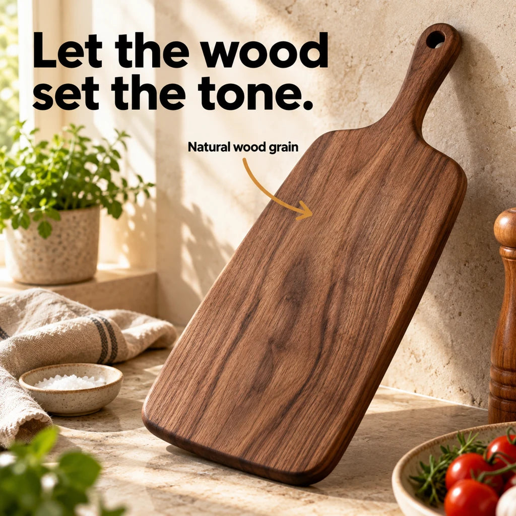 Multipurpose Solid Wood Cutting Board — view 2