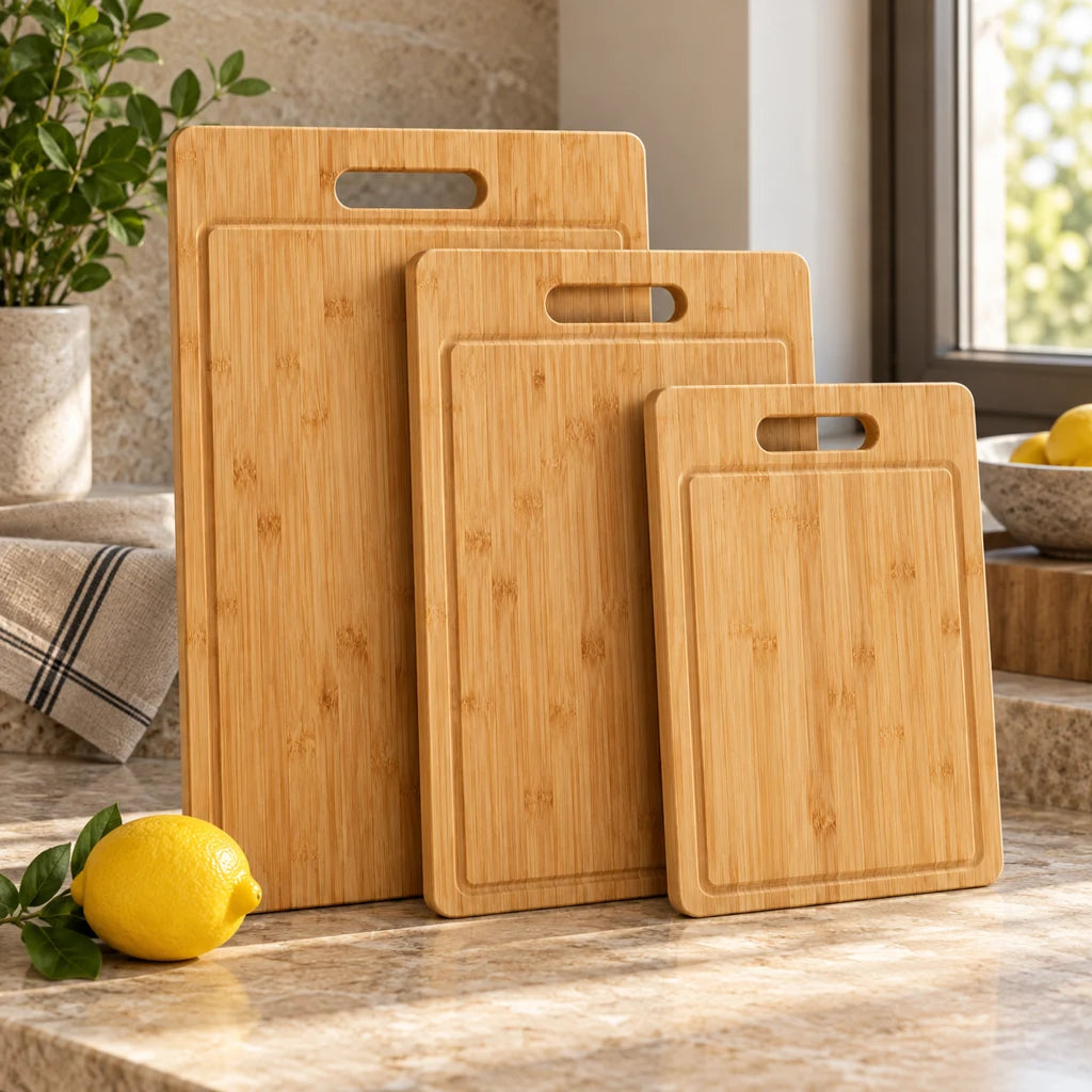 Bamboo Cutting Boards, Set of 3 — view 6