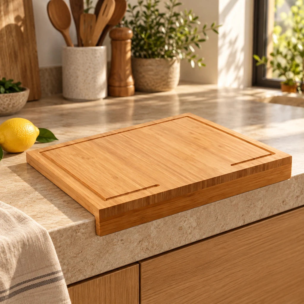 Starley Natural Bamboo Cutting Board — view 5