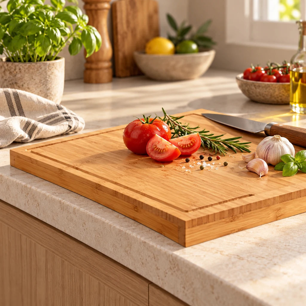 Starley Natural Bamboo Cutting Board — view 6
