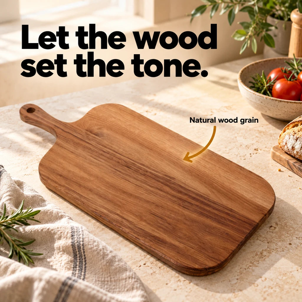 Acacia Wood Prep Board — view 3
