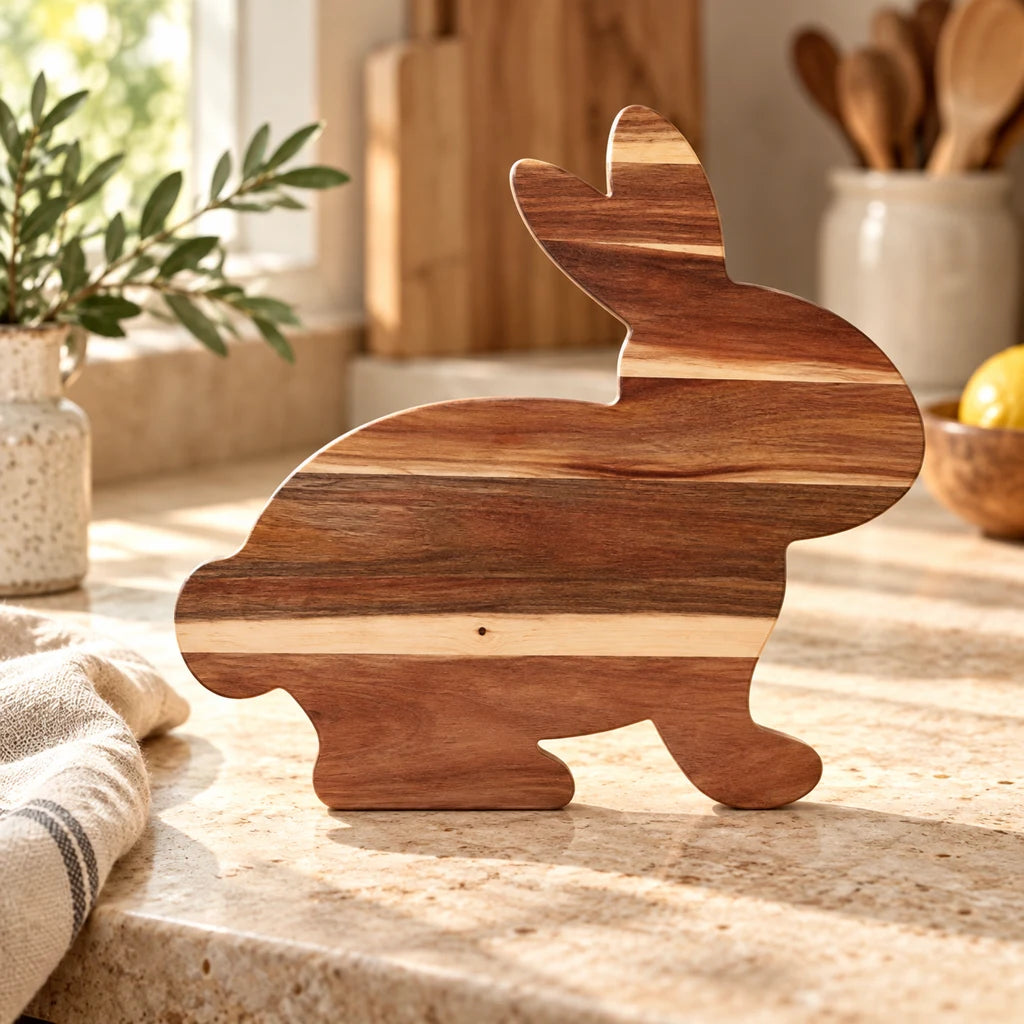 Wooden Vegetable Prep Board