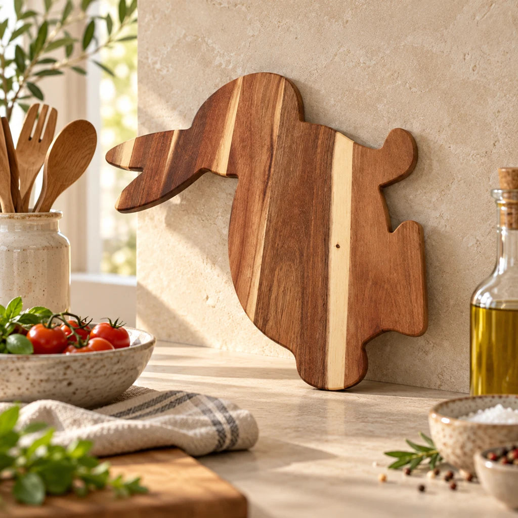 Wooden Vegetable Prep Board — view 4
