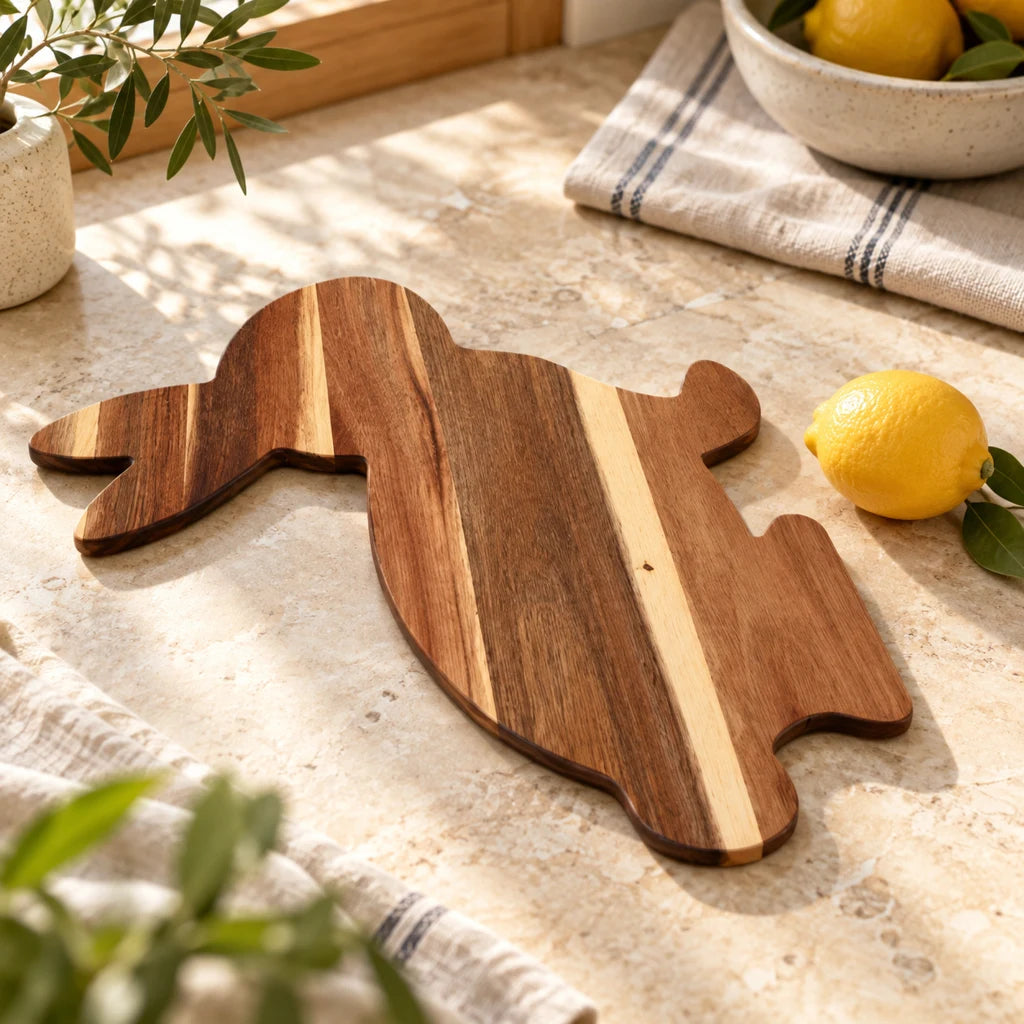 Wooden Vegetable Prep Board — view 7