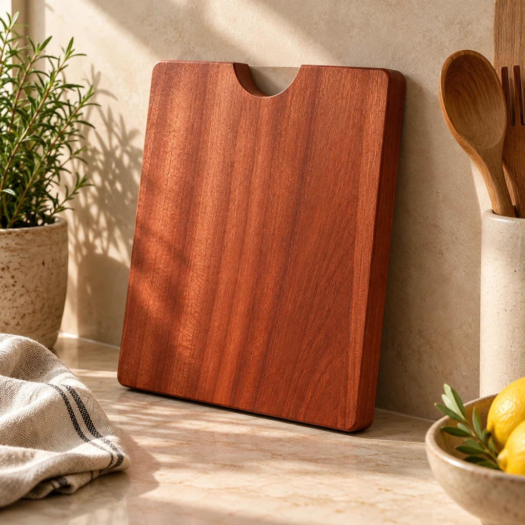 Thick Solid Wood Cutting Board — view 4