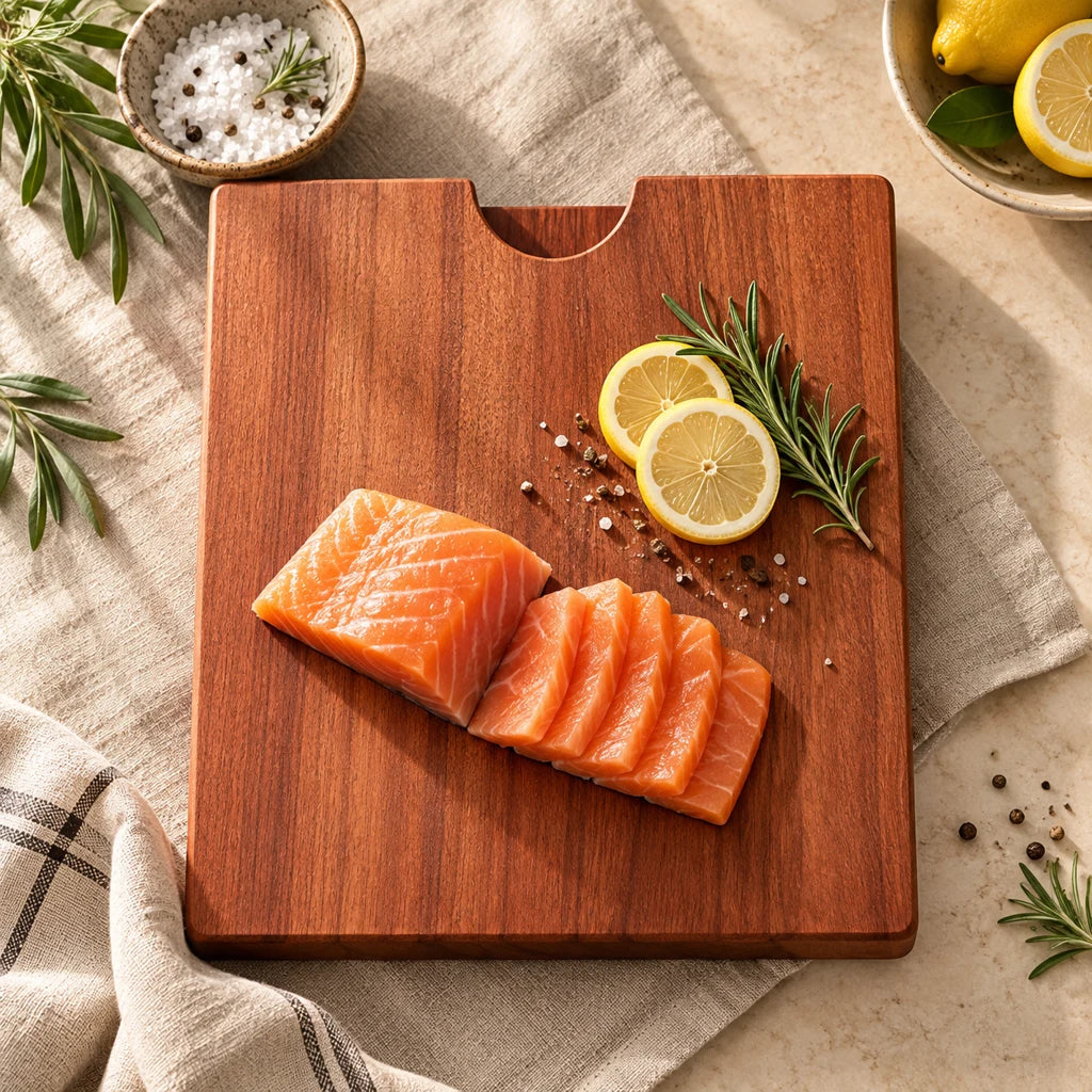 Thick Solid Wood Cutting Board — view 6
