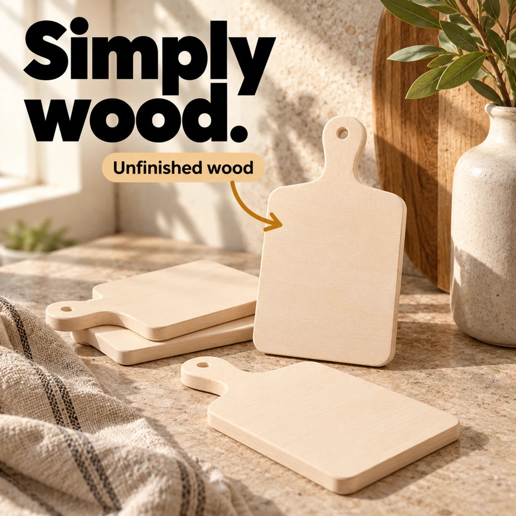 Wooden Cutting Board Set, 4 Pieces — view 2