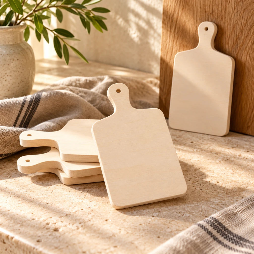 Wooden Cutting Board Set, 4 Pieces — view 4