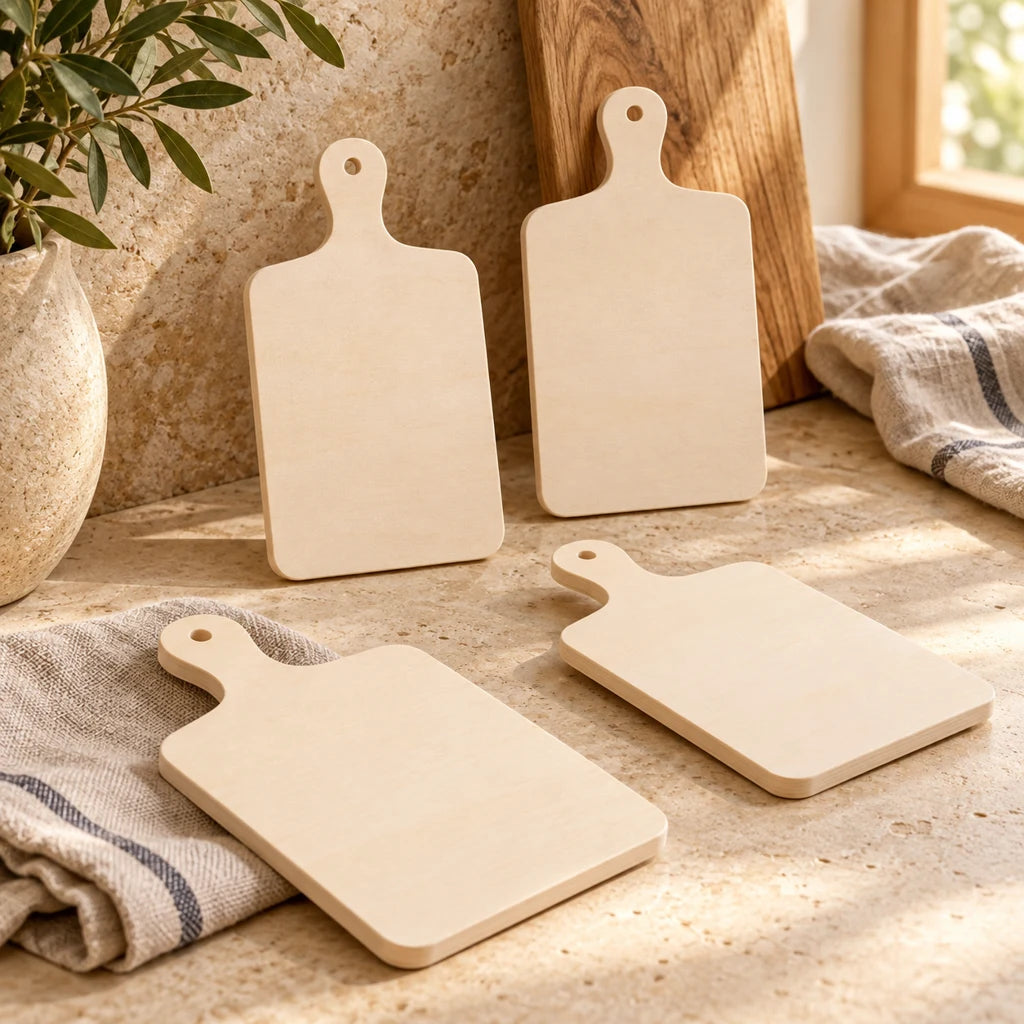 Wooden Cutting Board Set, 4 Pieces — view 6