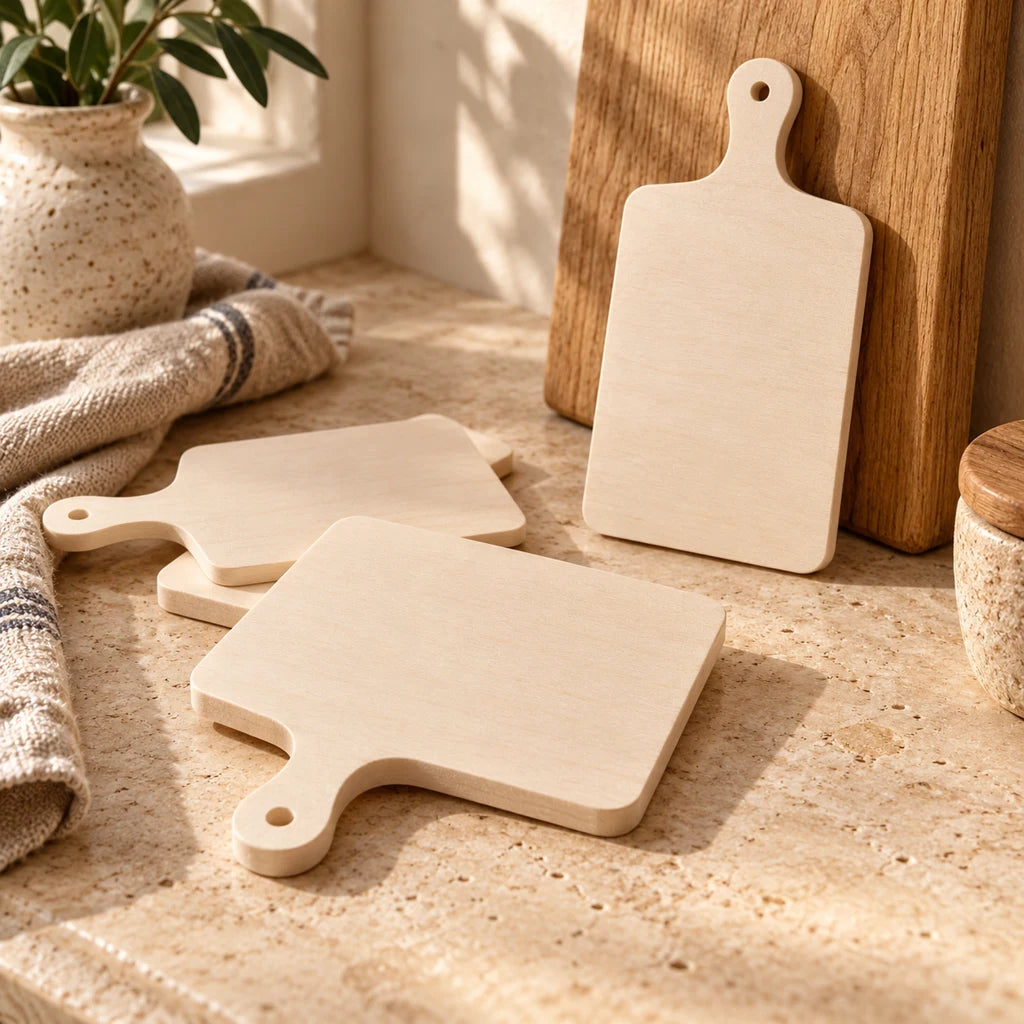 Wooden Cutting Board Set, 4 Pieces — view 7
