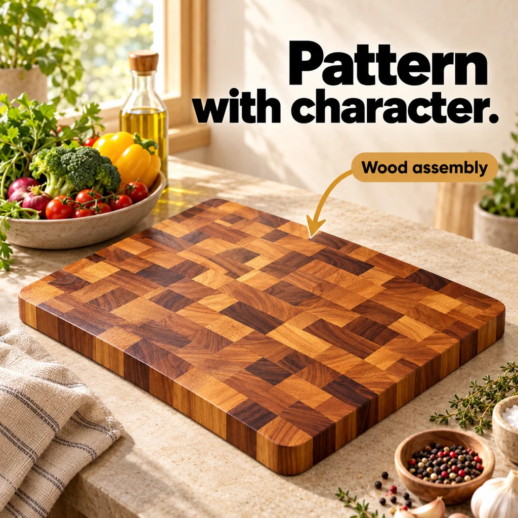 Large Reversible Acacia Cutting Board — view 2