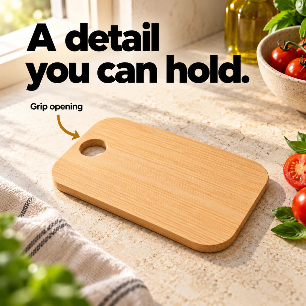 Mini Wooden Prep Board — view 2