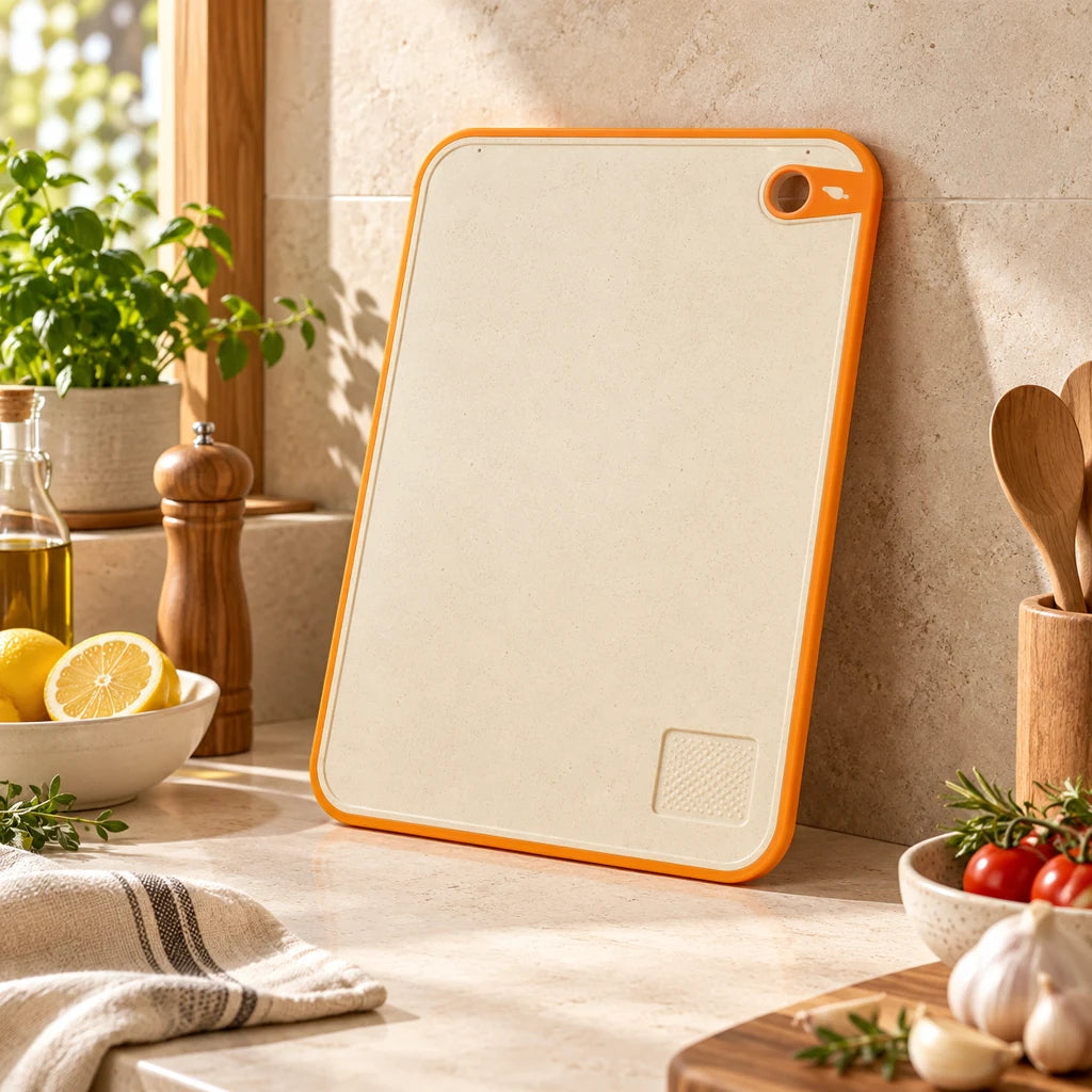 Dual-Sided Wheat Straw Cutting Board — view 4