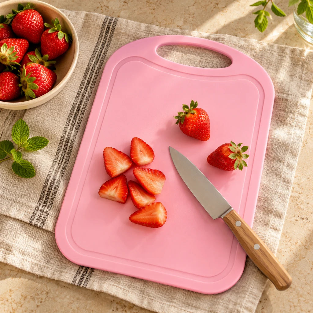 Plastic Cutting Board for Baby Food Prep — view 4