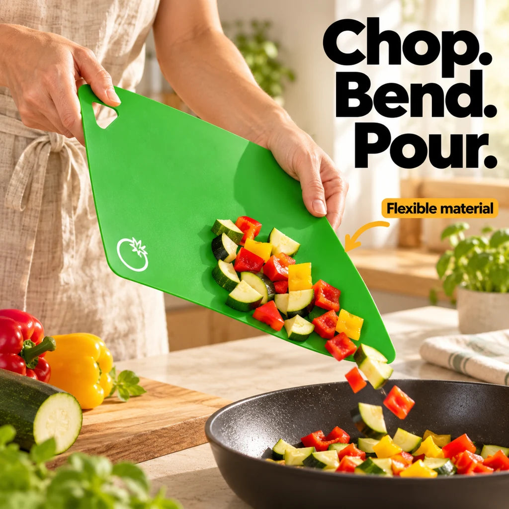 Colorful Flexible Cutting Board — view 2