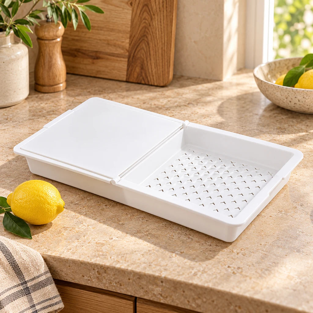 Rotating Plastic Cutting Board — view 4