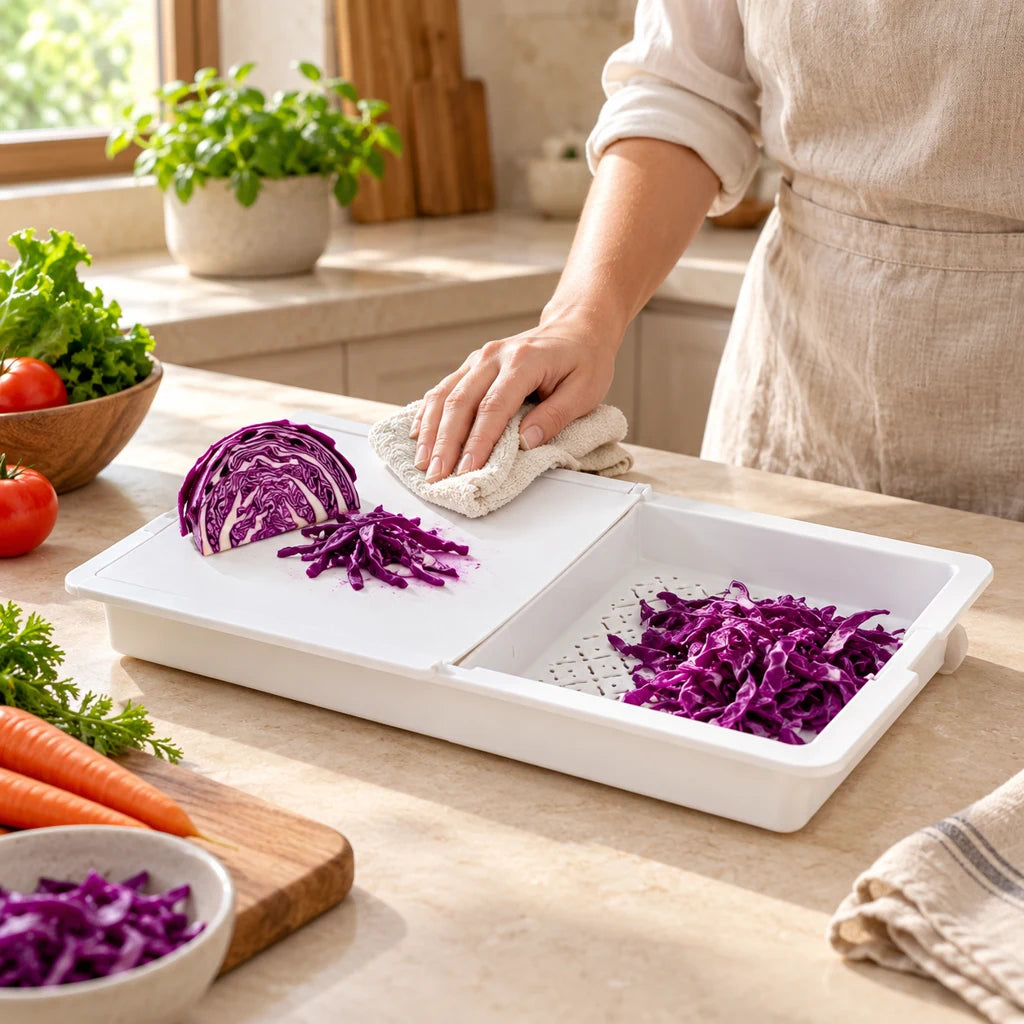 Rotating Plastic Cutting Board — view 6