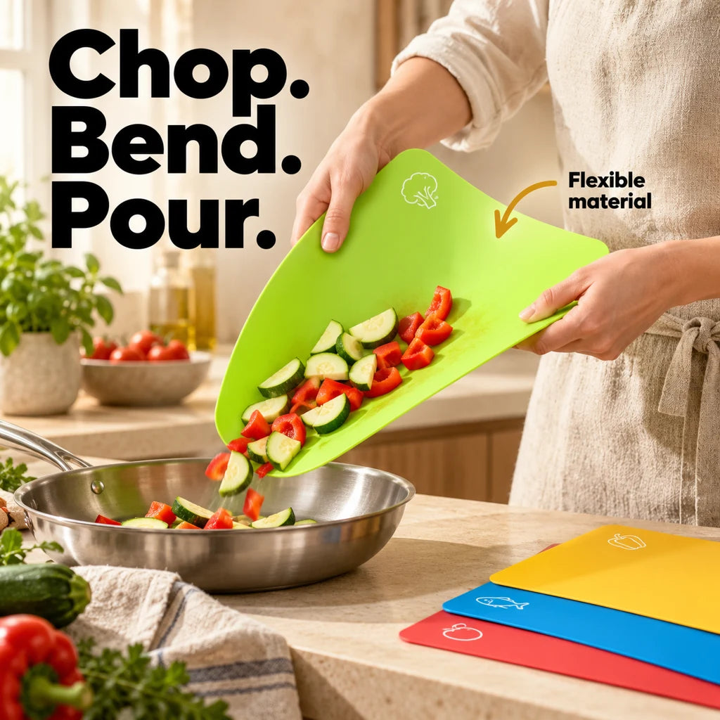Flexible Plastic Cutting Board — view 2