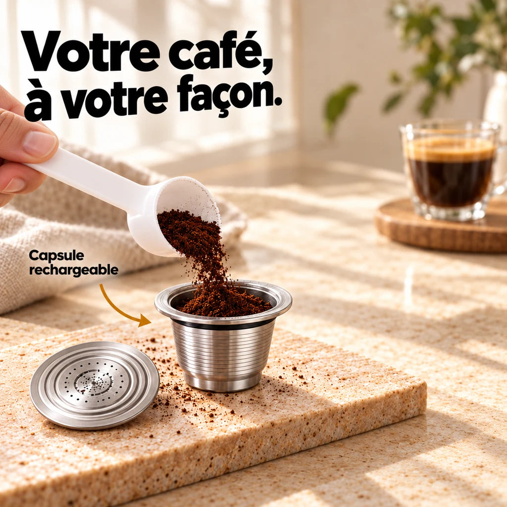 Capsule Nespresso Réutilisable acier inoxydable — vue 8