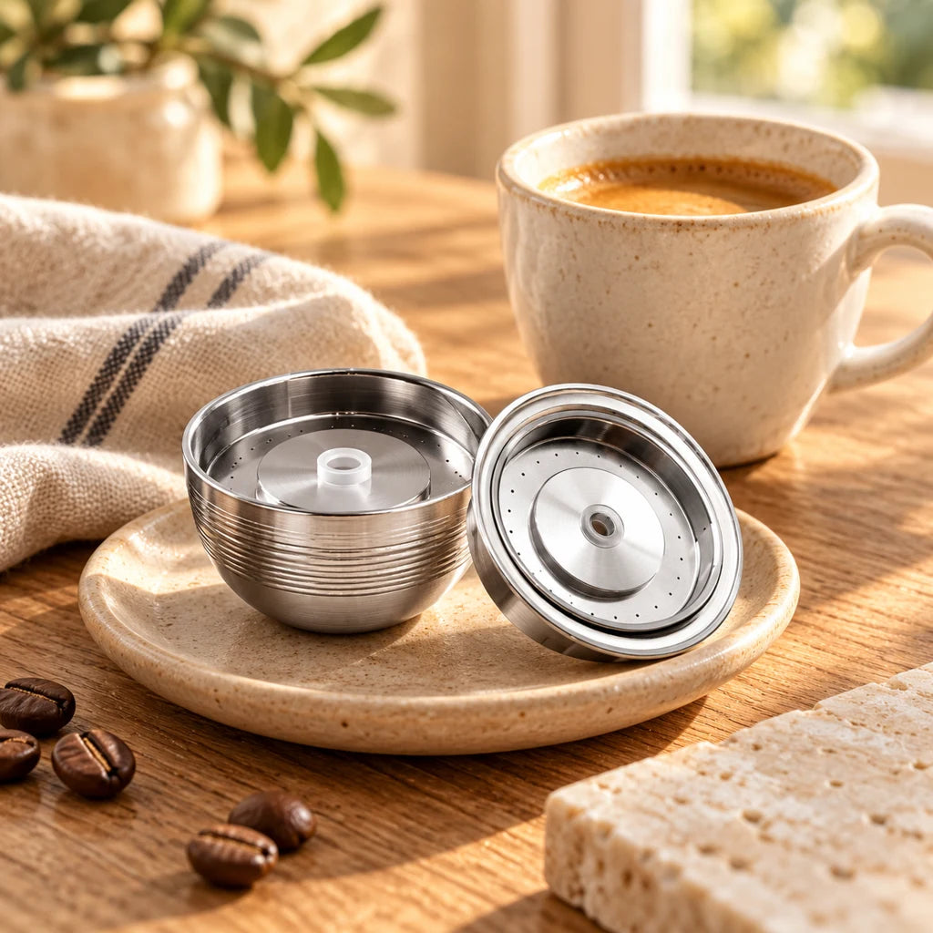 Stainless Steel Vertuo Coffee Pod — view 4