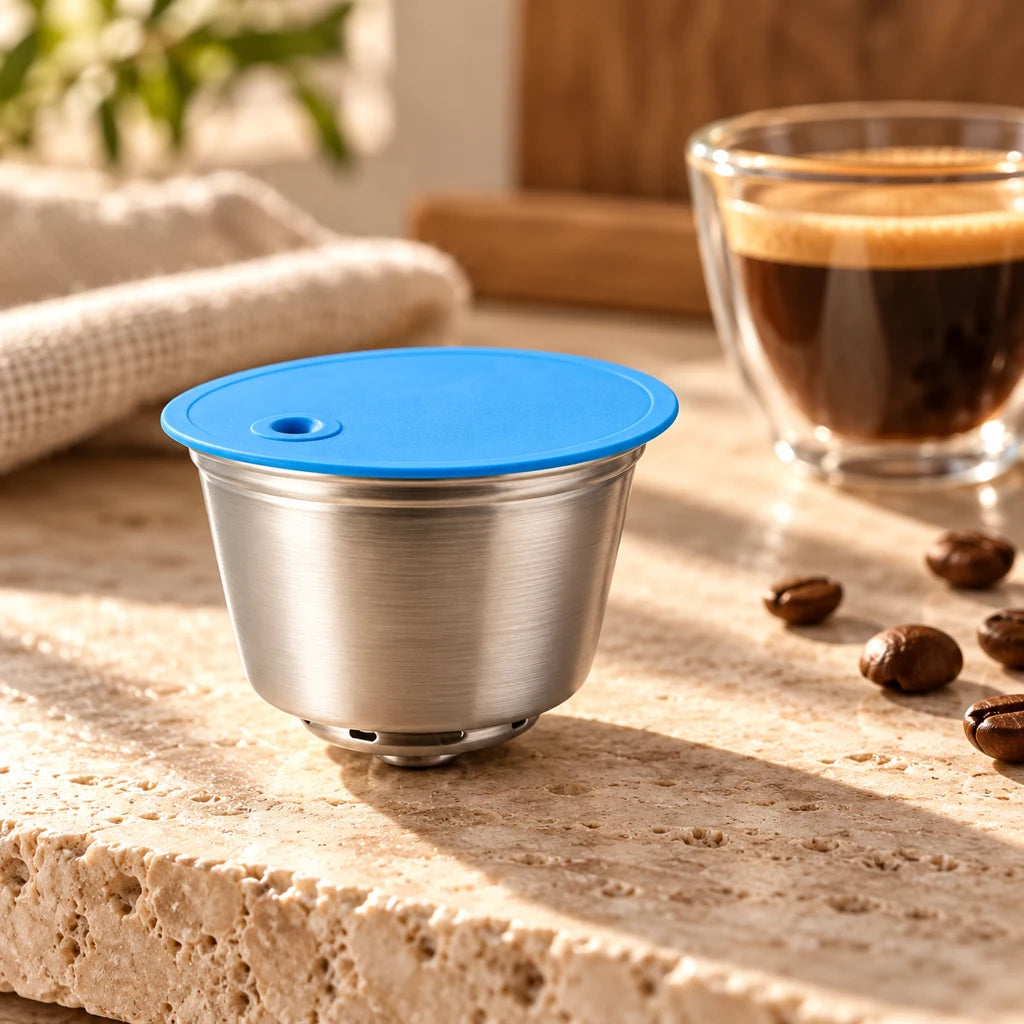 Reusable Dolce Gusto coffee pod - stainless steel