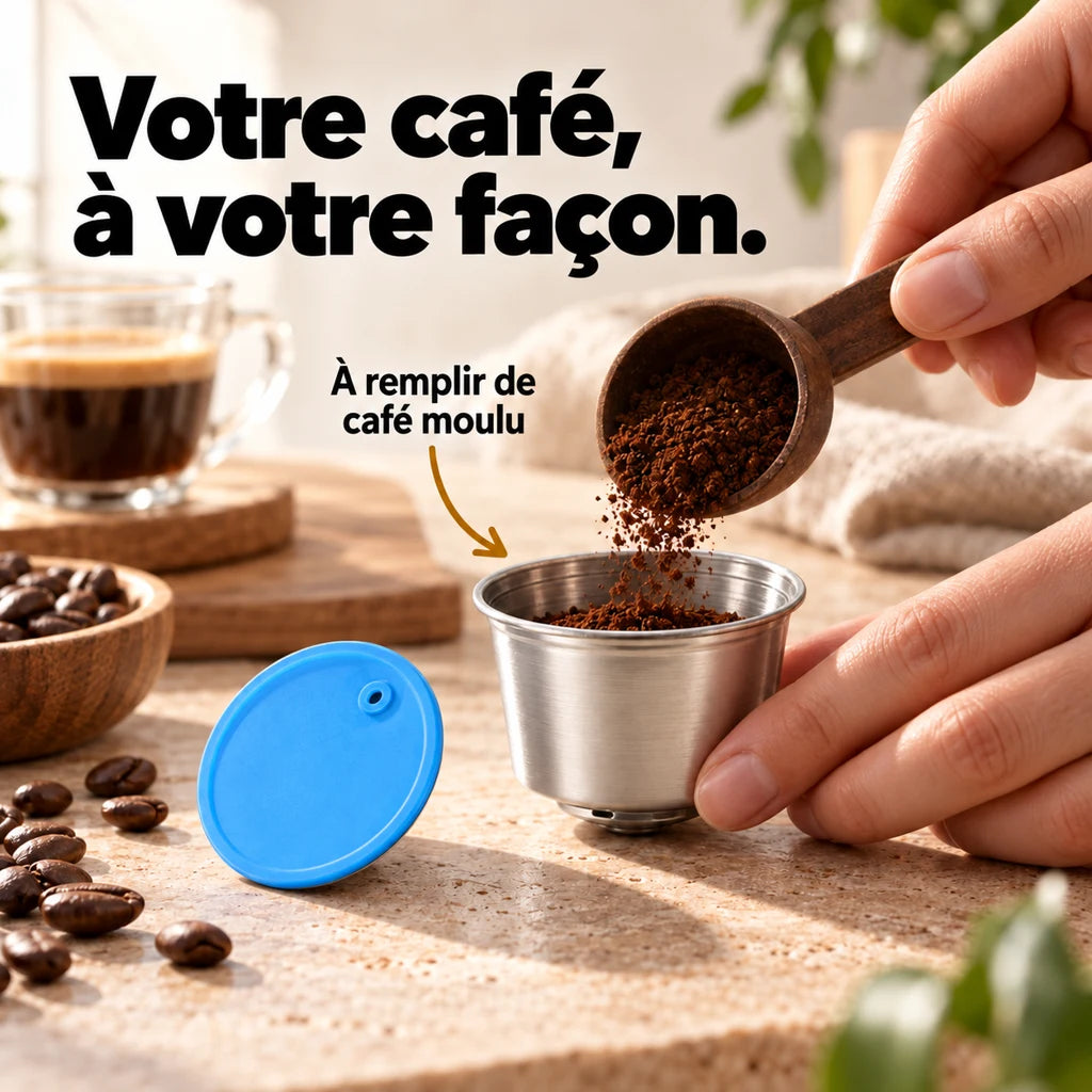 Capsule café Dolce Gusto réutilisable - acier inoxydable — vue 2