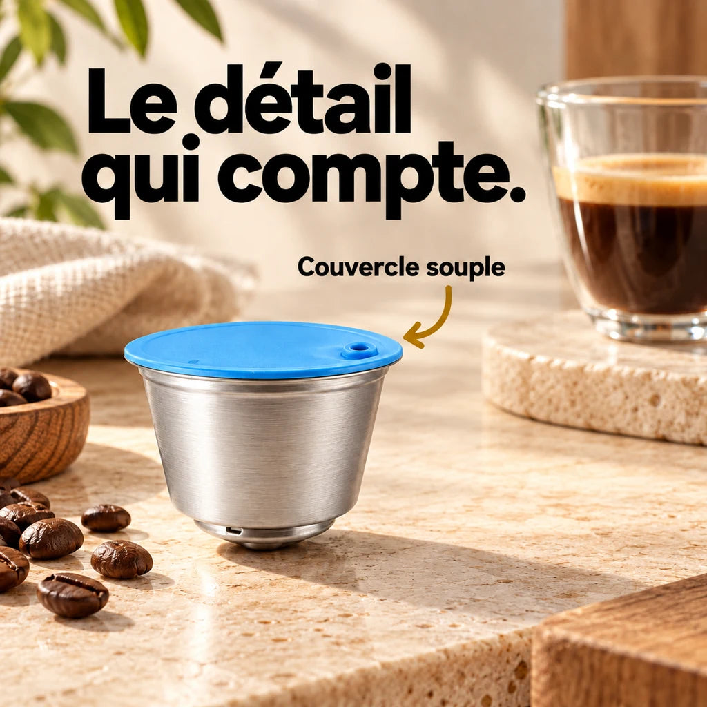 Capsule café Dolce Gusto réutilisable - acier inoxydable — vue 3