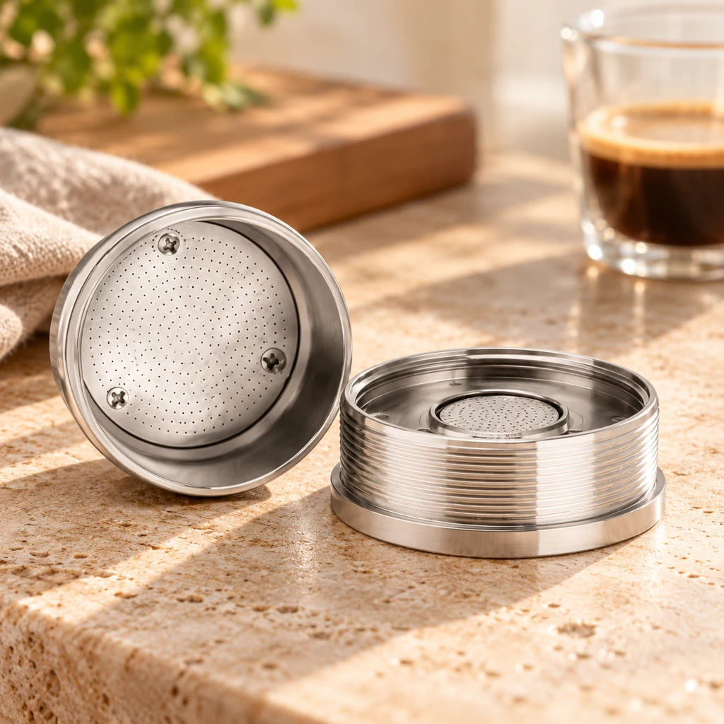 Reusable Stainless Steel Coffee Capsules illy X7.1