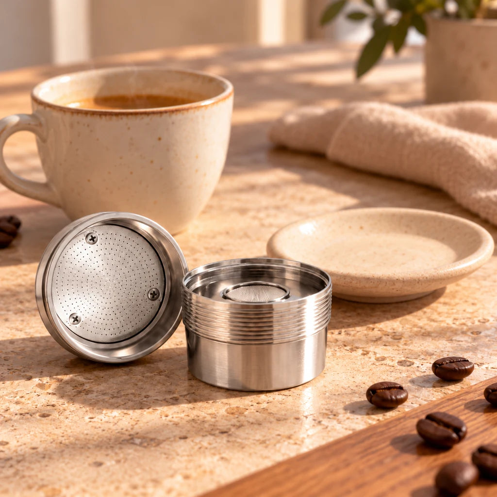 Reusable Stainless Steel Coffee Capsules illy X7.1 — view 4