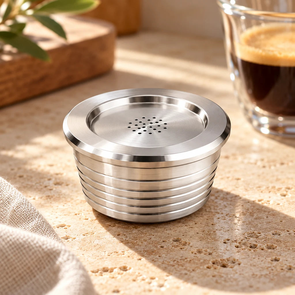 Reusable Stainless Steel Capsules for Delta Q