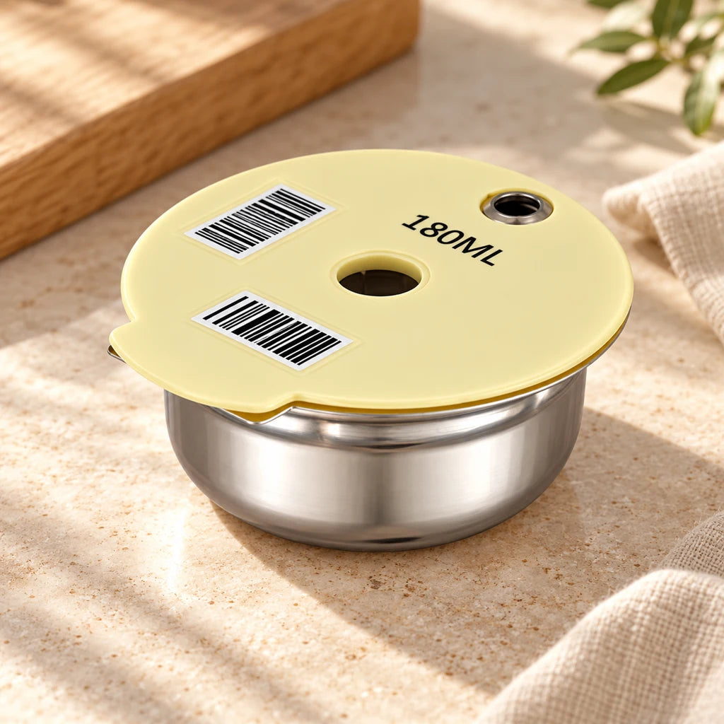 Reusable stainless steel capsules for Bosch Tasimo — view 3