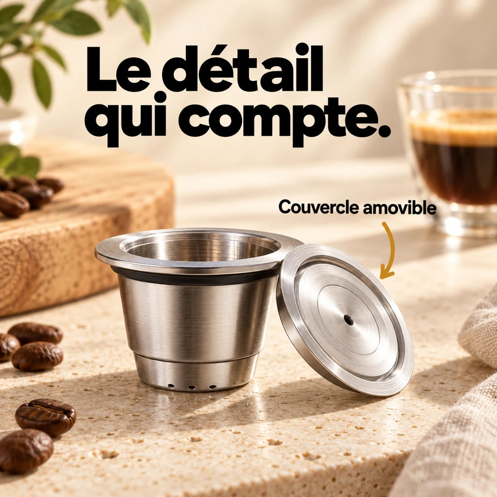 Capsules café réutilisables Nespresso - filtre inox — vue 3