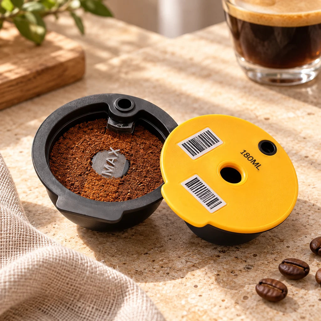 Rechargeable coffee pods for Tassimo Bosch