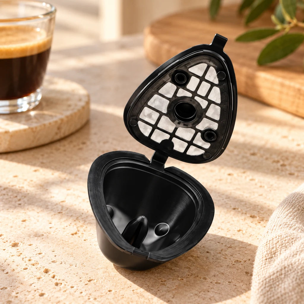 Reusable capsules for Nestlé coffee pods