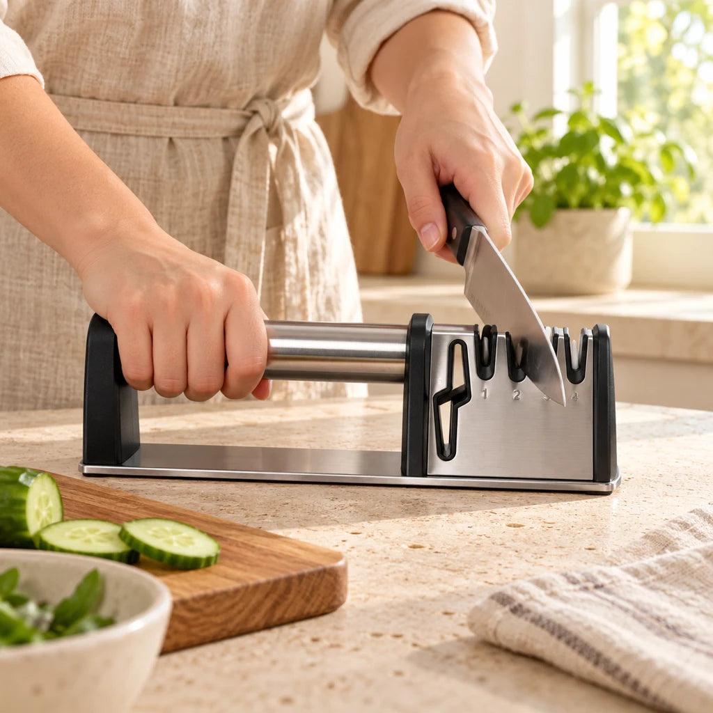 4-in-1 ceramic knife sharpener — view 2
