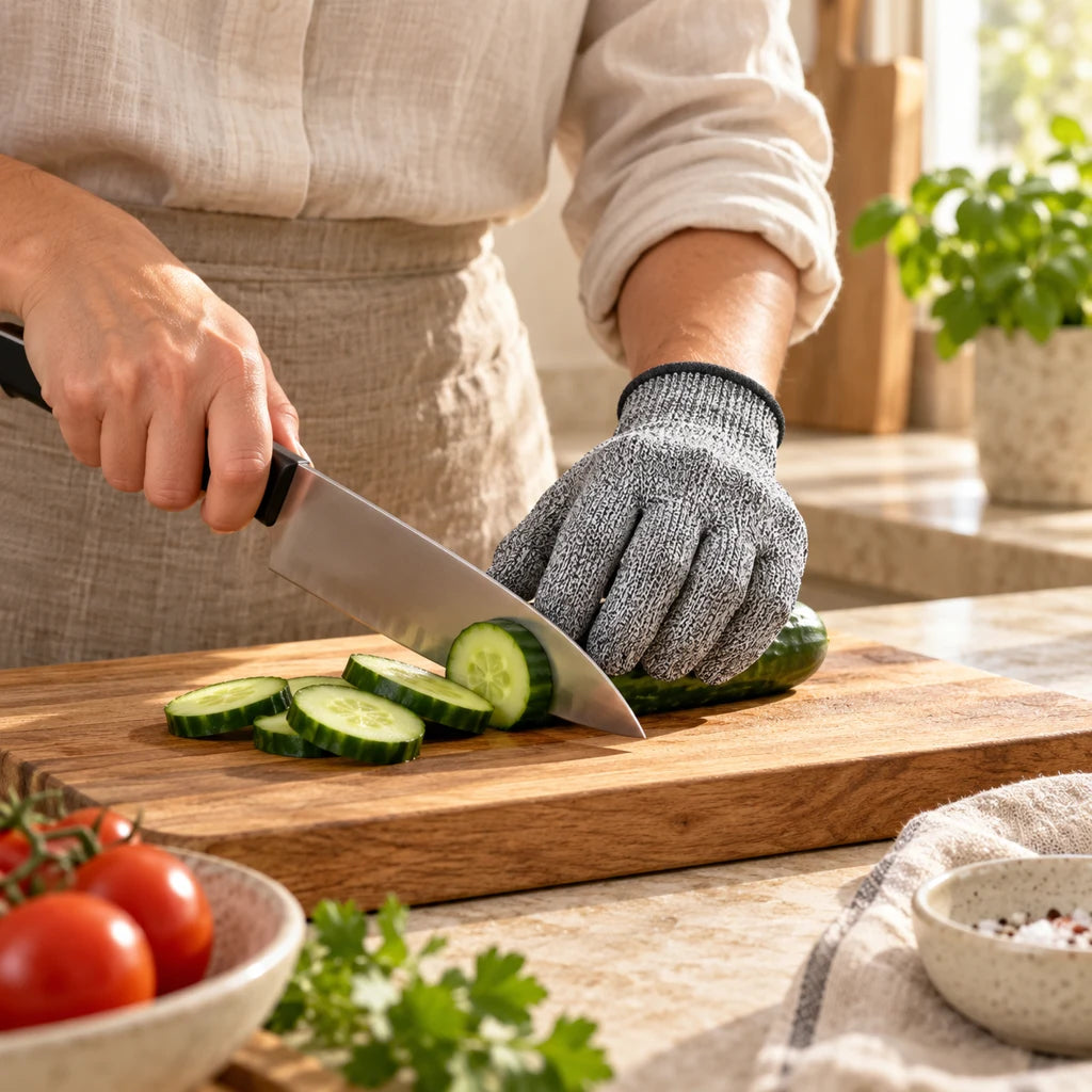 Level 5 cut-resistant kitchen gloves — view 2